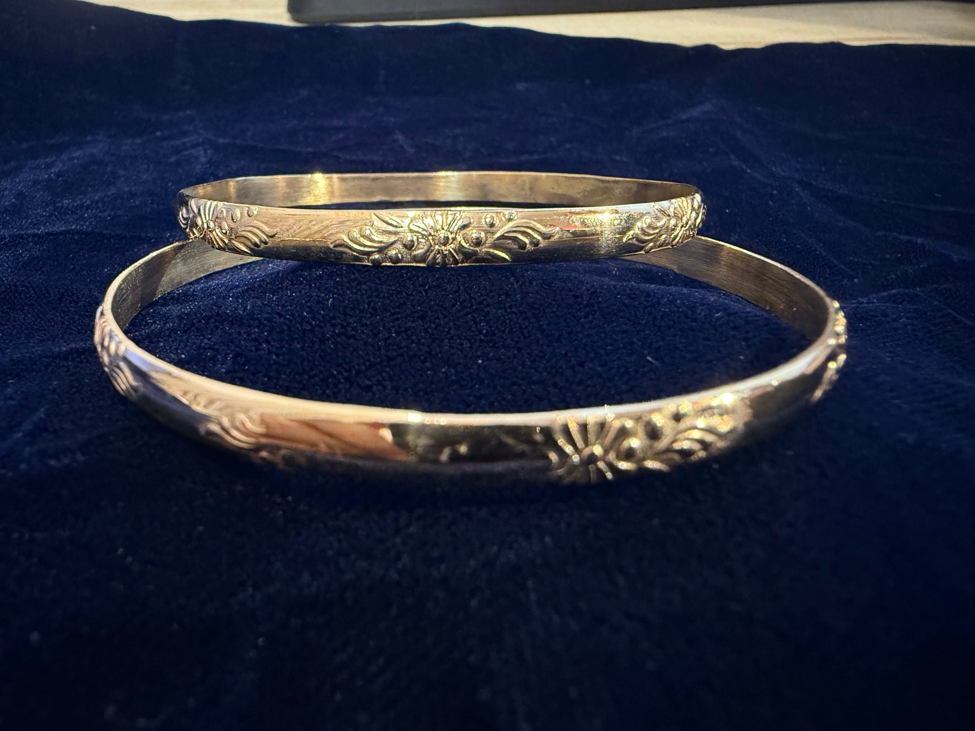 Leaf Panchaloham Bangles
